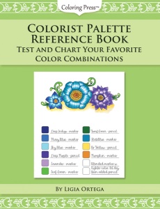 Colorist Palette Reference Book - Test and Chart Your Favorite Color Combinations