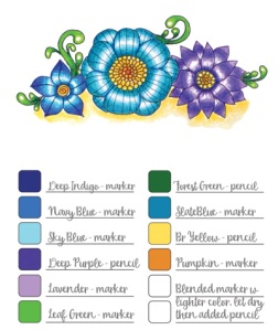 Colorist Palette Reference Book Test and Chart Your Favorite Color Combinations